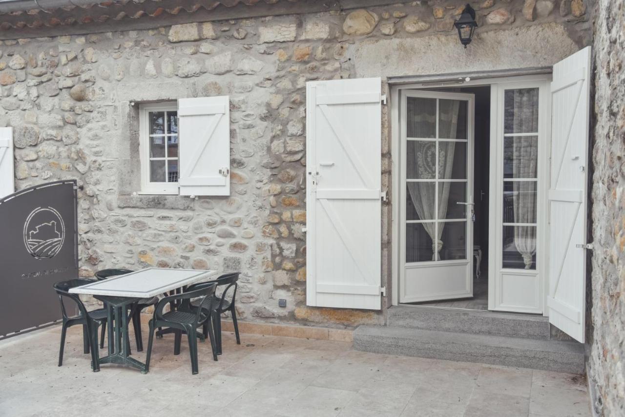 Château De Chaussy Ruoms Exterior foto